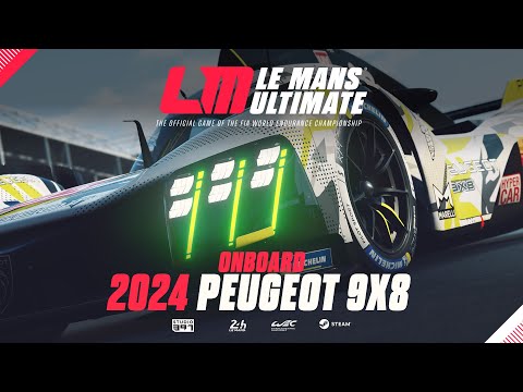 Ride Onboard the Peugeot Sport 9X8 2024