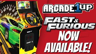 Arcade1Up The Fast & The Furious Now Available! Quick Thoughts!