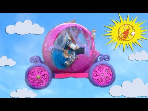 New Sky Kids Super Episode - The Flying Pink Princess Carriage, Granny and The Twins