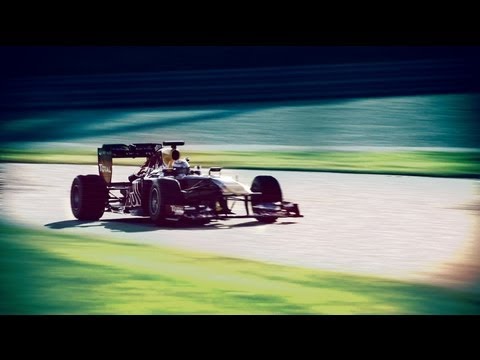 Ski Jumper Drives F1 - Red Bull's Thomas Morgenstern Learns To Drive a Formula 1 Car