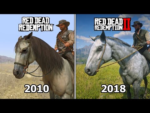 (Part 1) RDR1 VS RDR2 Ultimate Physics and Details Comparison