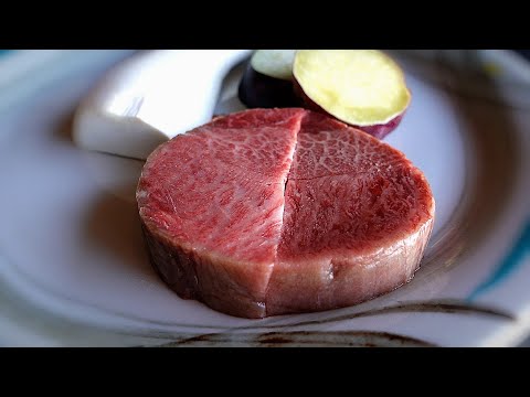 50$ Wagyu 🥩 - Lunch course in Tokyo 🇯🇵