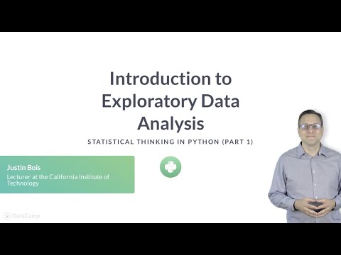 Python Tutorial Introduction To Exploratory Data Analysis