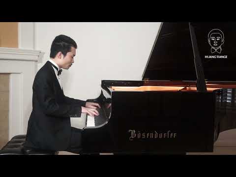 Huang Tiange plays Arensky Basso Ostinato #piano