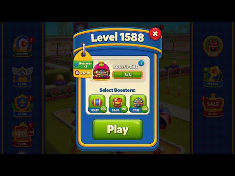 Royal Match - King Robert - Level 1588