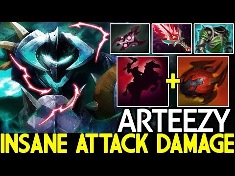 Arteezy [Chaos Knight] Monster Late Game Insane Attack Damage 7.21 Dota 2