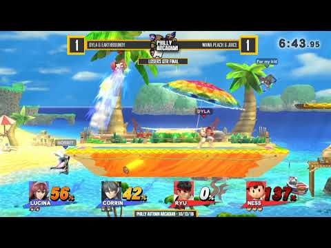 PAA2018 | Dyla & Earthboundy vs Wawa Peach & Juice  - Losers Qtr Final - Super Smash Bros. for Wii U