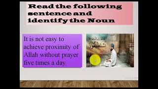 WHAT IS NOUN, DEFINITION OF NOUN
