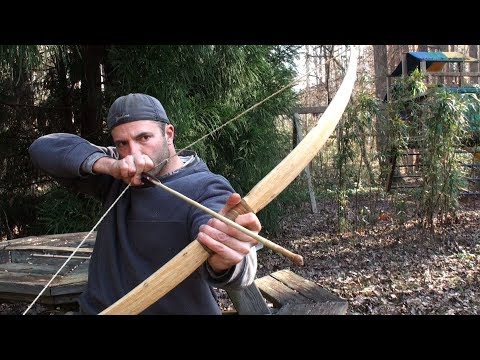 How to Shoot a Bow Ishi Style (HD)