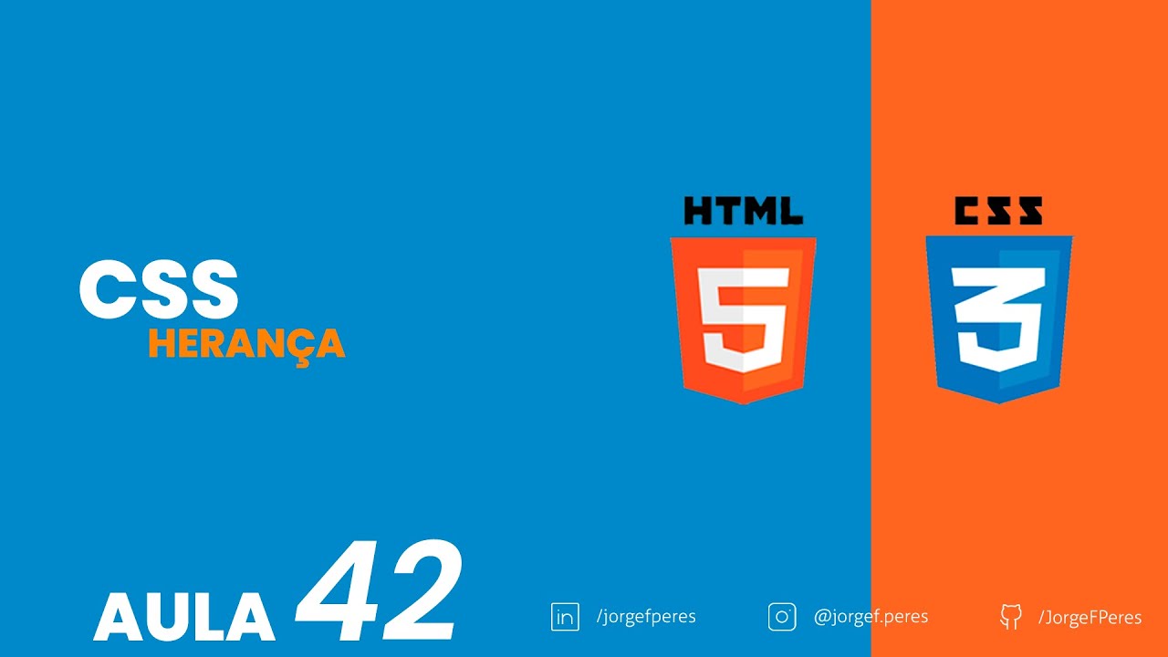 Como funciona a Herança no CSS | CURSO DE HTML E CSS