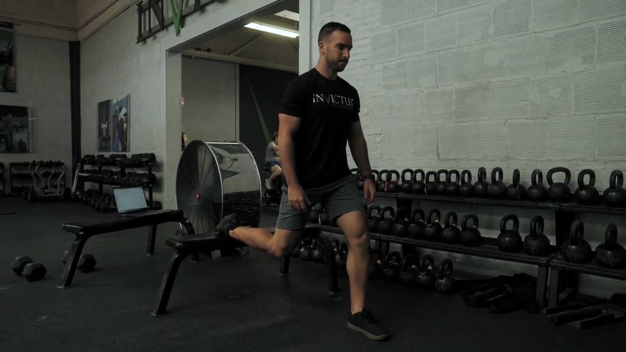 Bulgarian Split Squat | CrossFit Invictus - YouTube