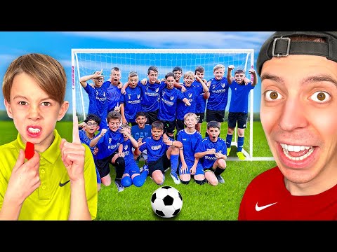 KLEINER JUNGE lebt 1 TAG als FUSSBALL TRAINER! 😲