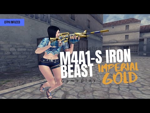 [CFPH] M4A1 Iron Beast Imperial Gold Gameplay