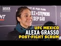 UFC Mexico: Alexa Grasso: 'In My Heart, I Won' Against Carla Esparza - MMA Fighting