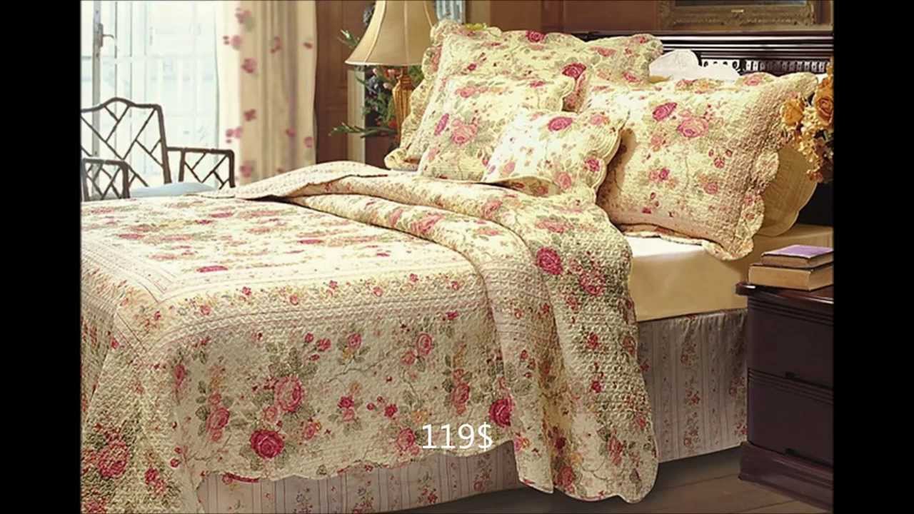 10 floral bedding sets- floral quilt sets available on Amazon.com