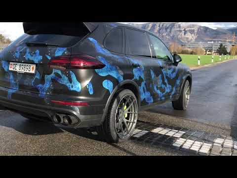Akrapovic Exhaust Cayenne 958 Facelift - S E-Hybrid Model