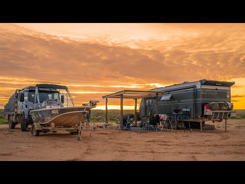 MUDDY 4x4 Truck & Caravan! You Won't Believe The FISH At QUOBBA!