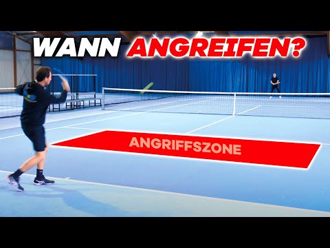 Nur DANN darfst du angreifen [Tennis Taktik]