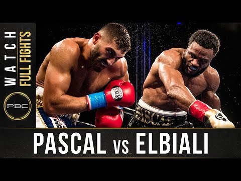 Elbiali vs Pascal FULL FIGHT: December 8, 2017 | PBC on FS1