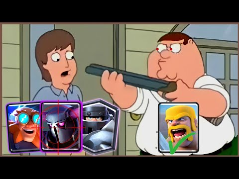Barbarians vs Tank Cards - Clash Royale