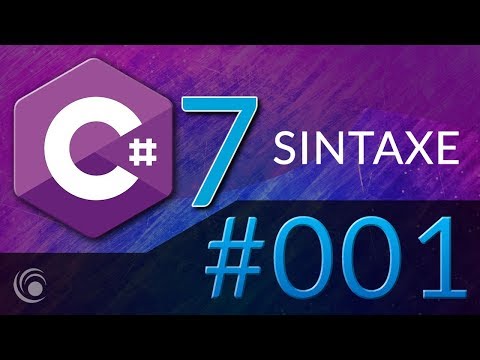 001 CSharp 7 Introdução IDE e sintaxe