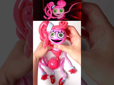 DIY Poppy Playtime Mommy Long Legs🩷🕷️ Squishy with nano tape #poppyplaytime