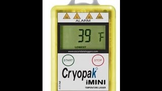 preview picture of video 'Temperature and Humidity recorder data logger with PDF report by Cryopak, USA | Vacker UAE'