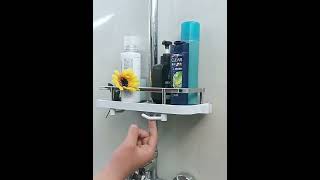 Polička na sprchovou tyč 24-25mm