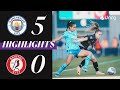 Man City Women 5-0 Bristol City | Highlights