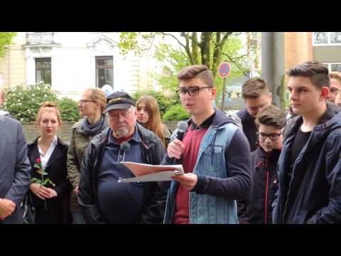 Übergabefeier am 8.5.2017 vor dem Ernst-Moritz-Arndt-Gymnasium (Teil 2)