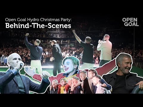 🎅⚽️ BEHIND-THE-SCENES OF OPEN GOAL'S HYDRO CHRISTMAS PARTY!