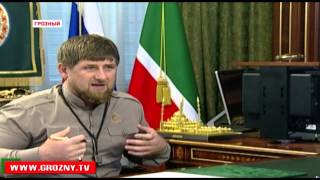 Глава Чечни провел рабочую встречу с Секретарем Совбеза и начальником УГИБДД МВД по ЧР