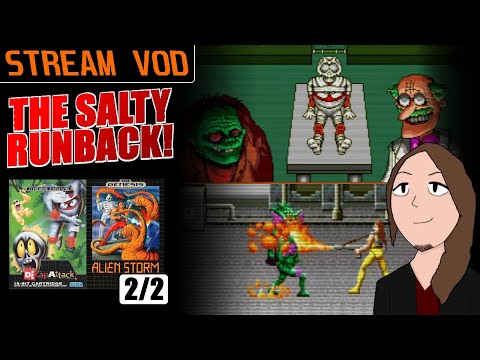 Decap Attack [2/2] /Alien Storm - The Salty Runback and Easy Defeat!