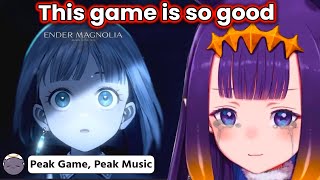 Ina is having a good and chill time playing this PEAK game