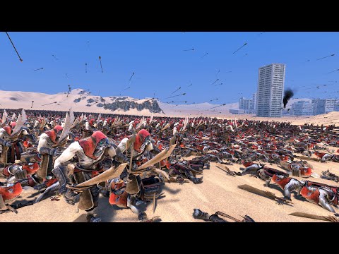 20.000 ORC VAMPIRES vs 20.000 ARCHERS - Ultimate Epic Battle Simulator UEBS