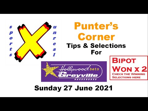 Punter's Corner - Tips & Selections - Hollywoodbets Greyville Sunday 27 June 2021- Punters Challenge