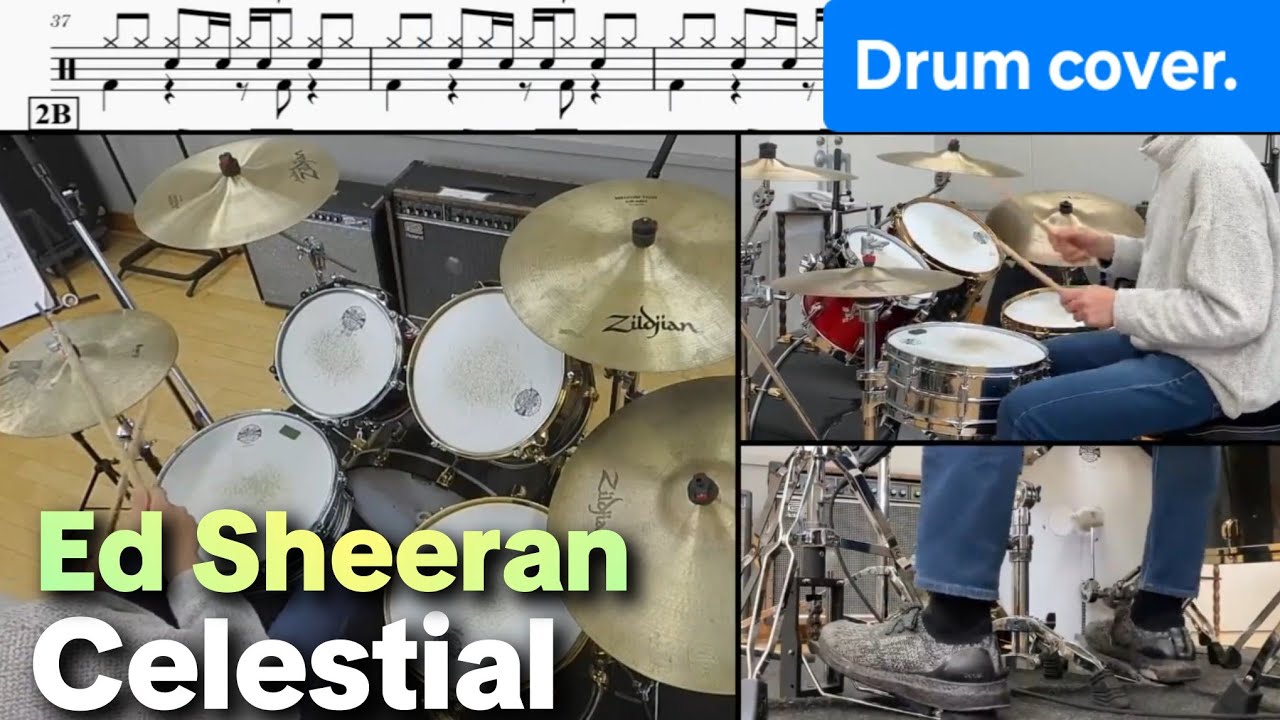 Celestial【Drumscore】Ed Sheeran Pokemon