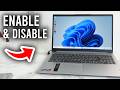How To Enable Disable FN Function Keys On Laptop Tutorial