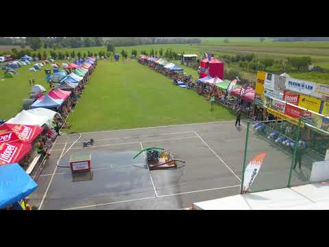 Rekord Extraligy ČR v PÚ Nevcehle (15.63) - Pšánky z ptačí perspektivy