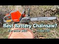 190 Husqvarna 350i Battery Chainsaw Test Batterychainsaw Overlanding Softroading