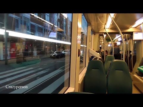 Straßenbahnfahrt Rotterdam Centraal - Delfshaven in 2018