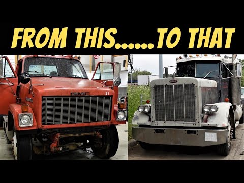 Thumbnail for Peterbilt 359 GMC Brigadier Semi Trucks by GMC Brigadier