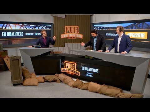 PUBG PGI 2018 Qualifier EU Final D1