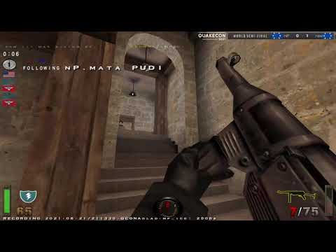 RTCW: no Pressure vs. raw - QuakeCon 2021 Finals - TosspoT Shoutcast (2/2)