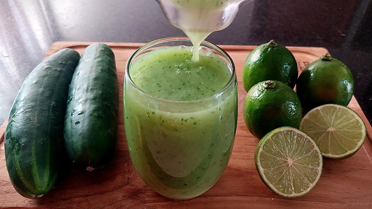 PRA QUE SERVE O SUCO DE PEPINO COM LIMÃO? DESCUBRA OS BENEFÍCIOS DESTE PODEROSO SUCO DETOX!