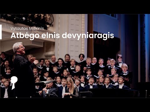 Atbėgo elnis devyniaragis (V. Miškinis) | Choras „Ąžuoliukas“
