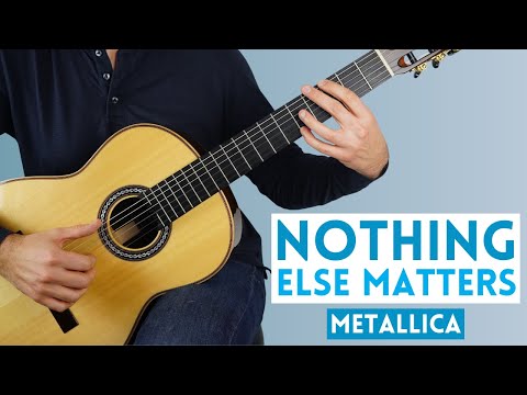 Nothing Else Matters (Metallica) - Fingerstyle Guitar Lesson