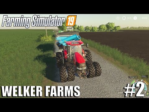 FIRST BIG HARVEST | WELKER FARMS | FS19 Timelapse #2 | Farming Simulator 19 Timelapse