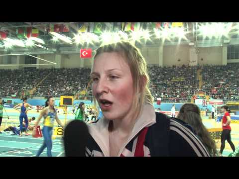 Istanbul 2012 Mixed Zone: Holly Bleasedale GBR