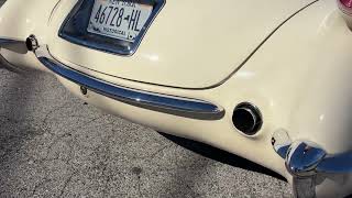 1953 Chevrolet Corvette-Engine Start Up